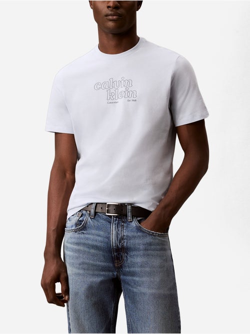 Camiseta de manga corta - Calvin Klein - Kiabi Camiseta de manga corta - Calvin Klein - Kiabi