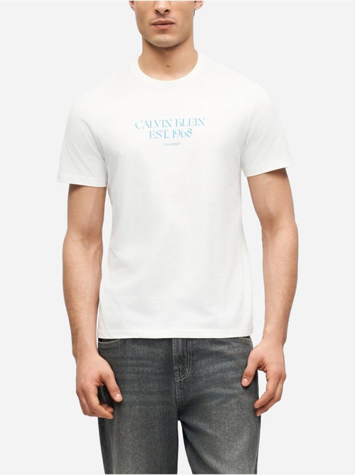 Camiseta de manga corta - Calvin Klein - Kiabi Camiseta de manga corta - Calvin Klein - Kiabi