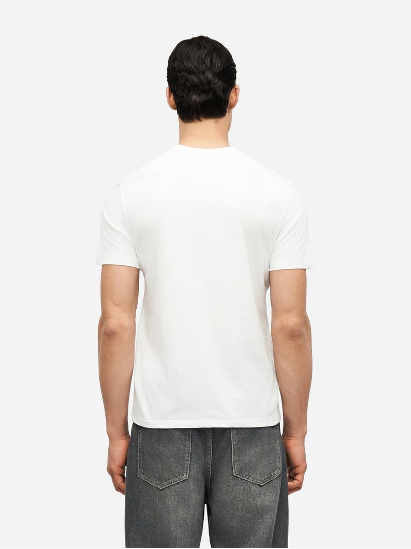 Camiseta de manga corta - Calvin Klein Blanco - Kiabi