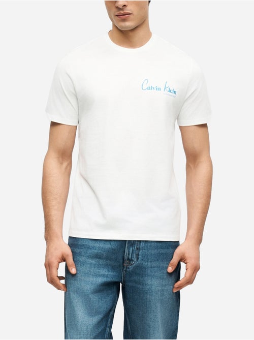 Camiseta de manga corta - Calvin Klein - Kiabi Camiseta de manga corta - Calvin Klein - Kiabi