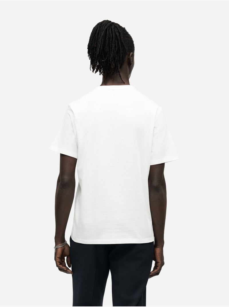 Camiseta de manga corta - Calvin Klein Blanco - Kiabi