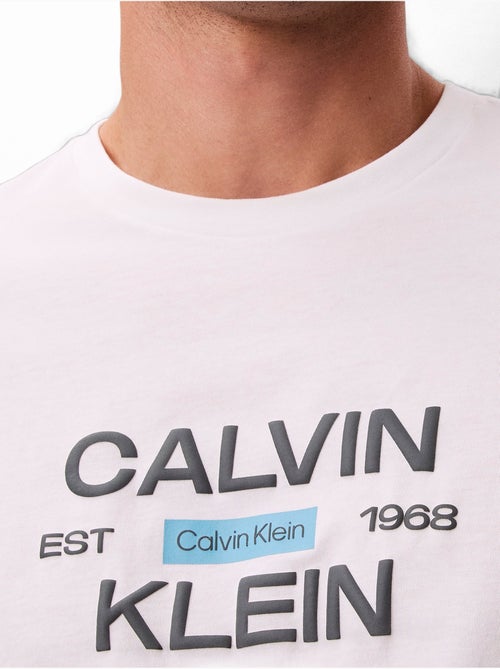Camiseta de manga corta - Calvin Klein - Kiabi Camiseta de manga corta - Calvin Klein - Kiabi