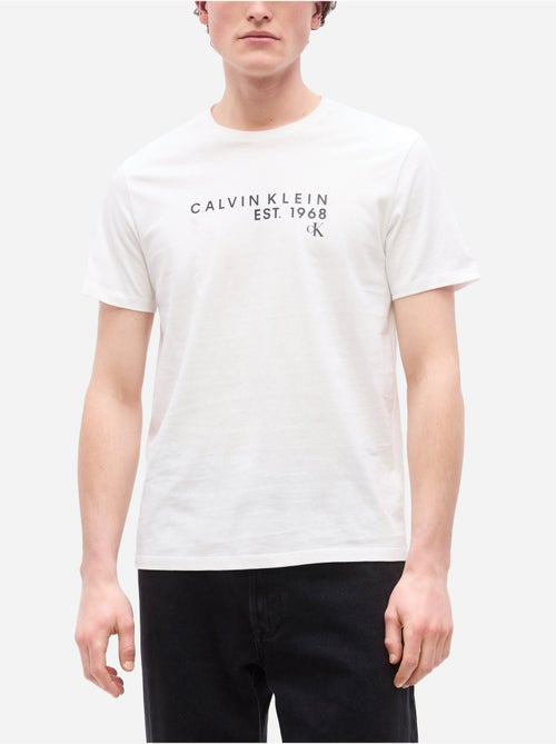 Camiseta de manga corta - Calvin Klein - Kiabi Camiseta de manga corta - Calvin Klein - Kiabi