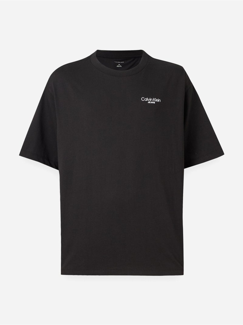 Camiseta de manga corta - Calvin Klein Negro - Kiabi