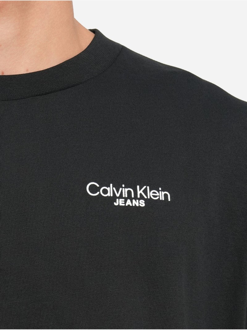 Camiseta de manga corta - Calvin Klein Negro - Kiabi