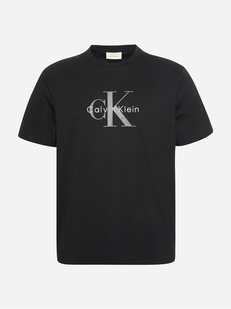Camiseta de manga corta - Calvin Klein Negro - Kiabi