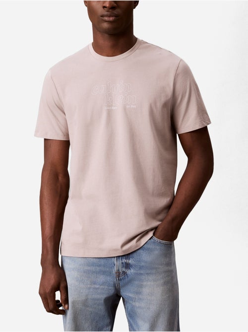 Camiseta de manga corta - Calvin Klein - Kiabi Camiseta de manga corta - Calvin Klein - Kiabi
