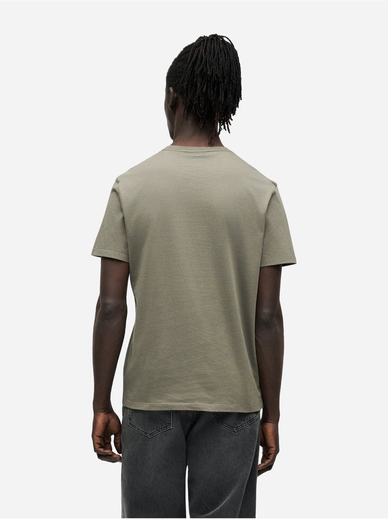 Camiseta de manga corta - Calvin Klein Verde - Kiabi