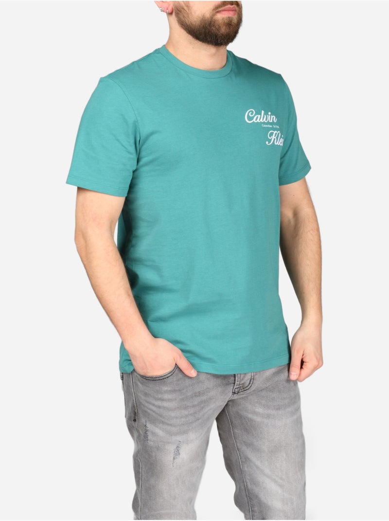 Camiseta de manga corta - Calvin Klein Verde - Kiabi