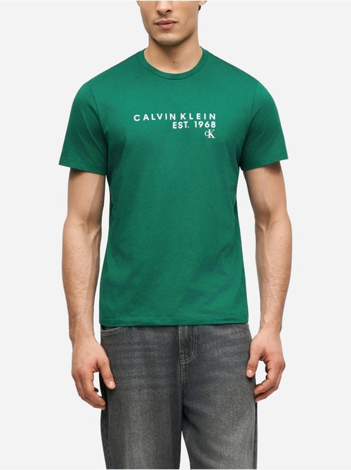Camiseta de manga corta - Calvin Klein - Kiabi Camiseta de manga corta - Calvin Klein - Kiabi