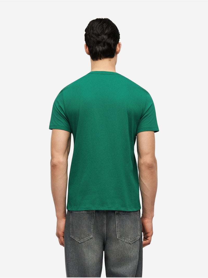 Camiseta de manga corta - Calvin Klein Verde oscuro - Kiabi
