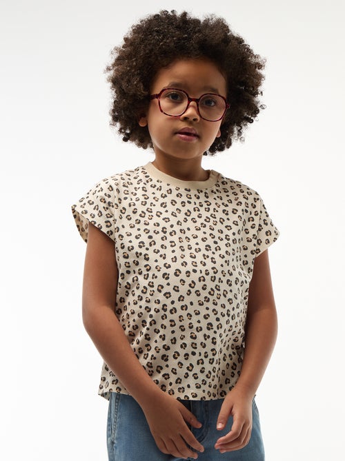 Camiseta de manga corta - Colección fácil de poner - Kiabi