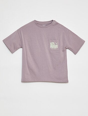 Camiseta de manga corta - colección fácil de poner