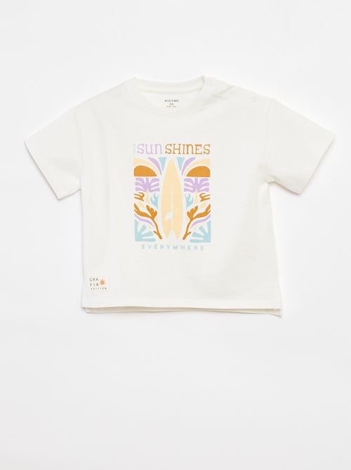 Camiseta de manga corta - Grafik Edition - Kiabi