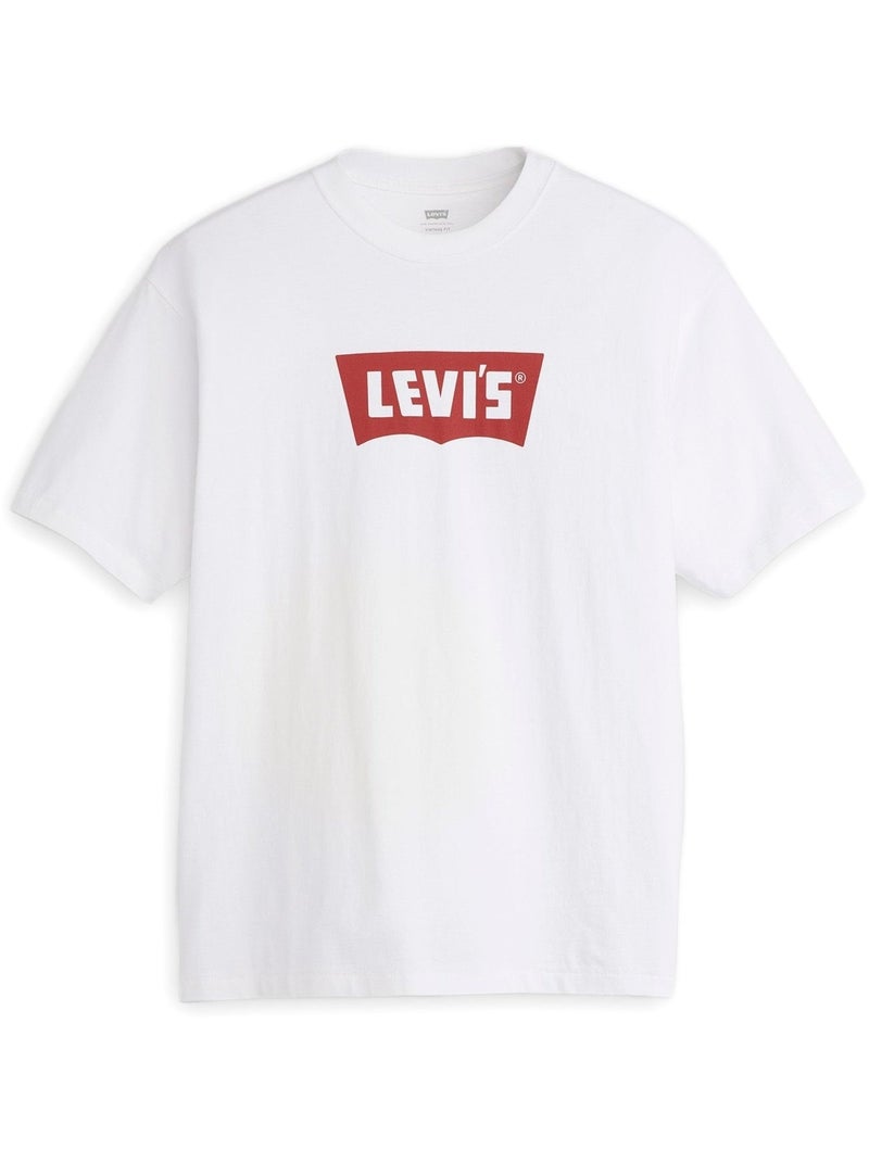 Camiseta de manga corta - Levi's Blanco Rojo - Kiabi