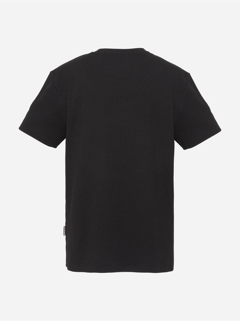 Camiseta de manga corta - Schott Negro - Kiabi