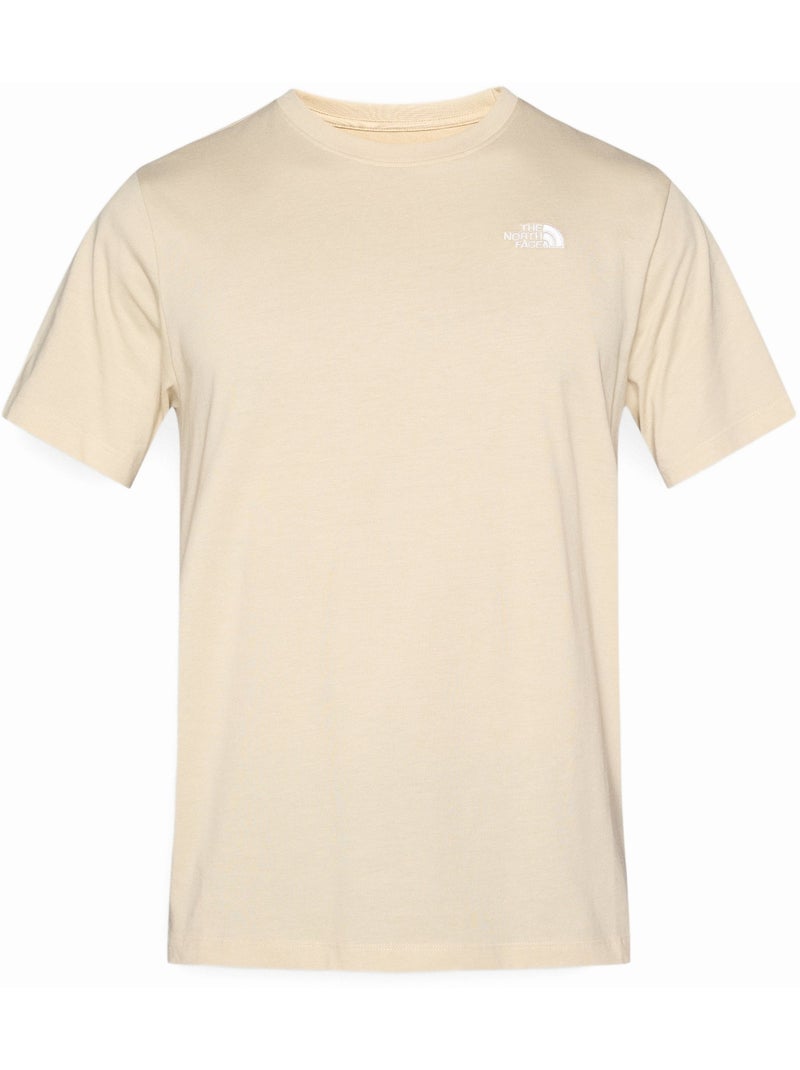 Camiseta de manga corta - The North Face Beige - Kiabi