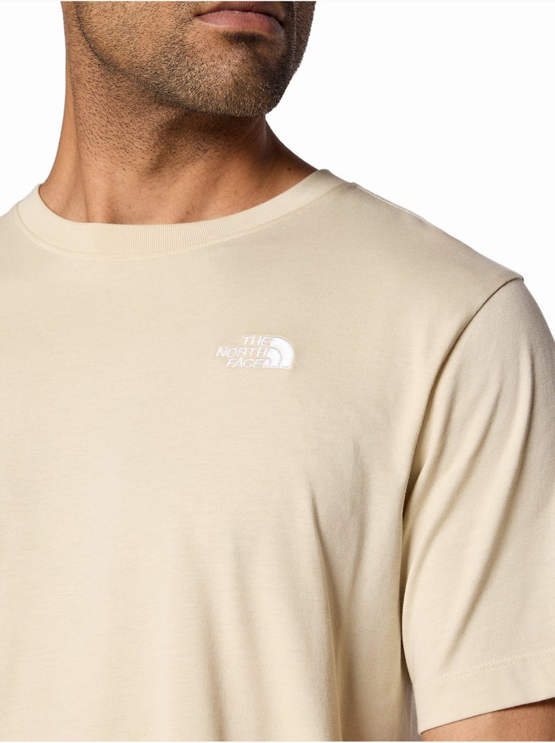 Camiseta de manga corta - The North Face Beige - Kiabi