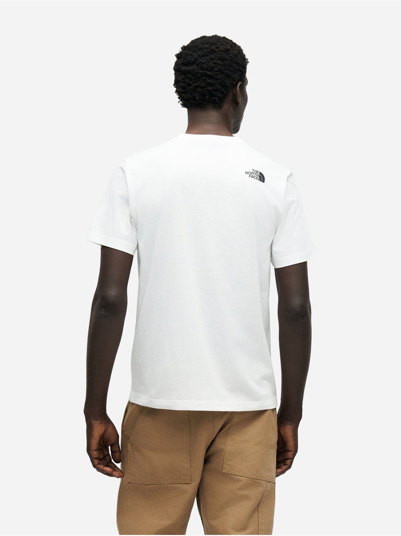 Camiseta de manga corta - The North Face Blanco - Kiabi