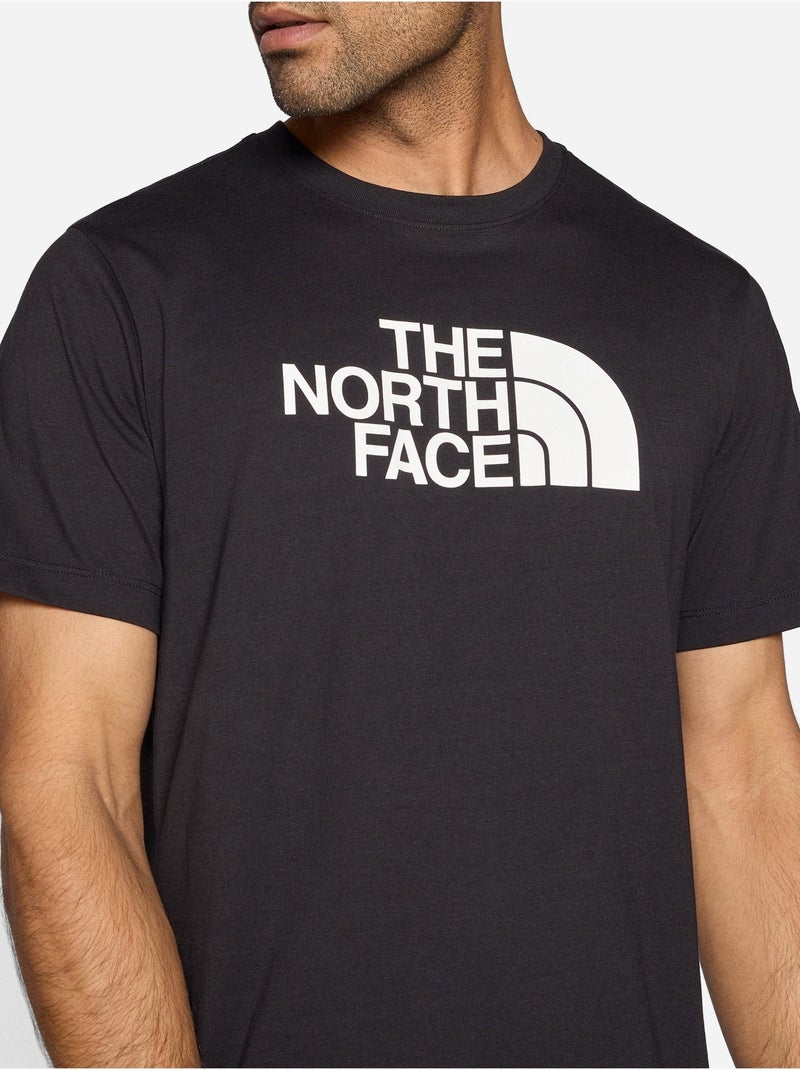 Camiseta de manga corta - The North Face Negro Blanco - Kiabi
