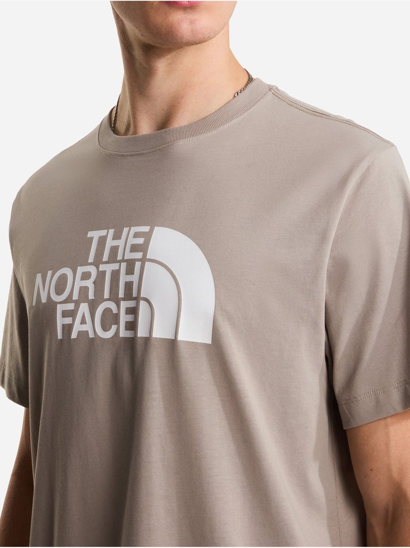 Camiseta de manga corta - The North Face Taupe - Kiabi