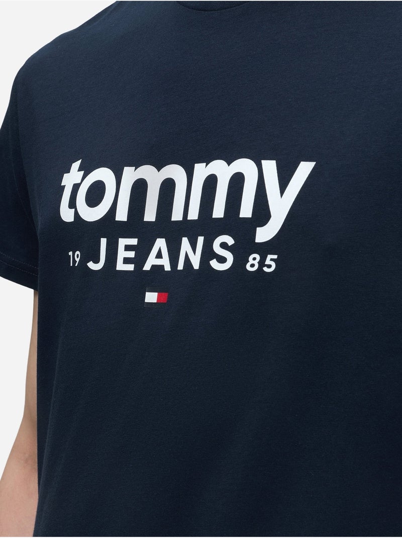 Camiseta de manga corta - Tommy jeans Azul - Kiabi