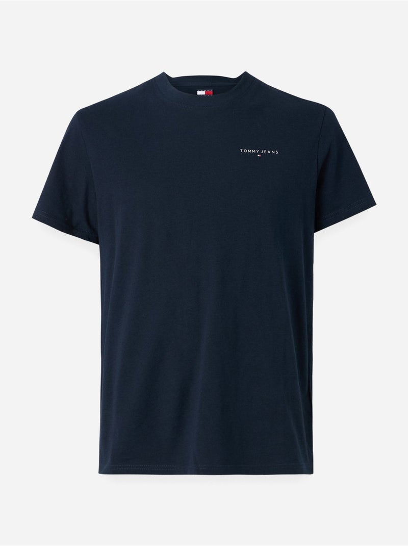 Camiseta de manga corta - Tommy jeans Azul oscuro - Kiabi
