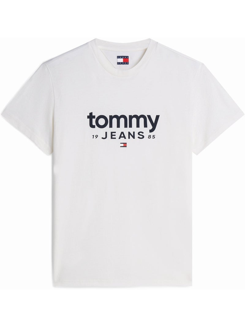 Camiseta de manga corta - Tommy jeans Blanco - Kiabi