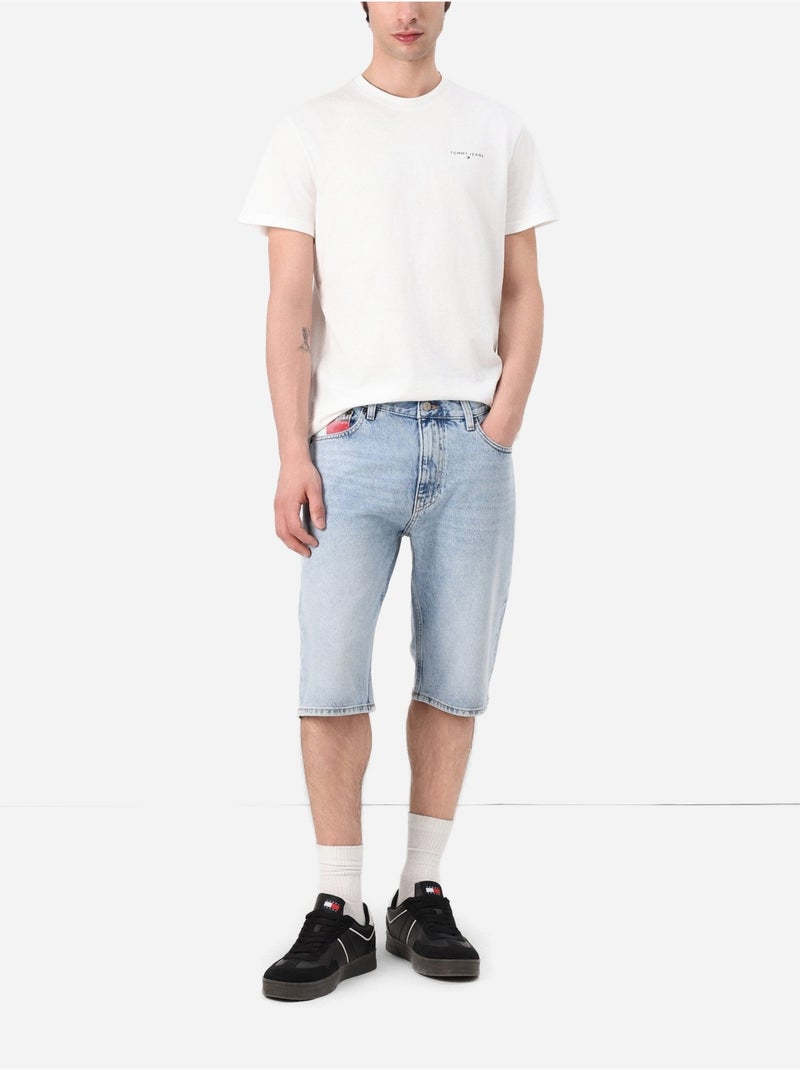 Camiseta de manga corta - Tommy jeans Crudo - Kiabi