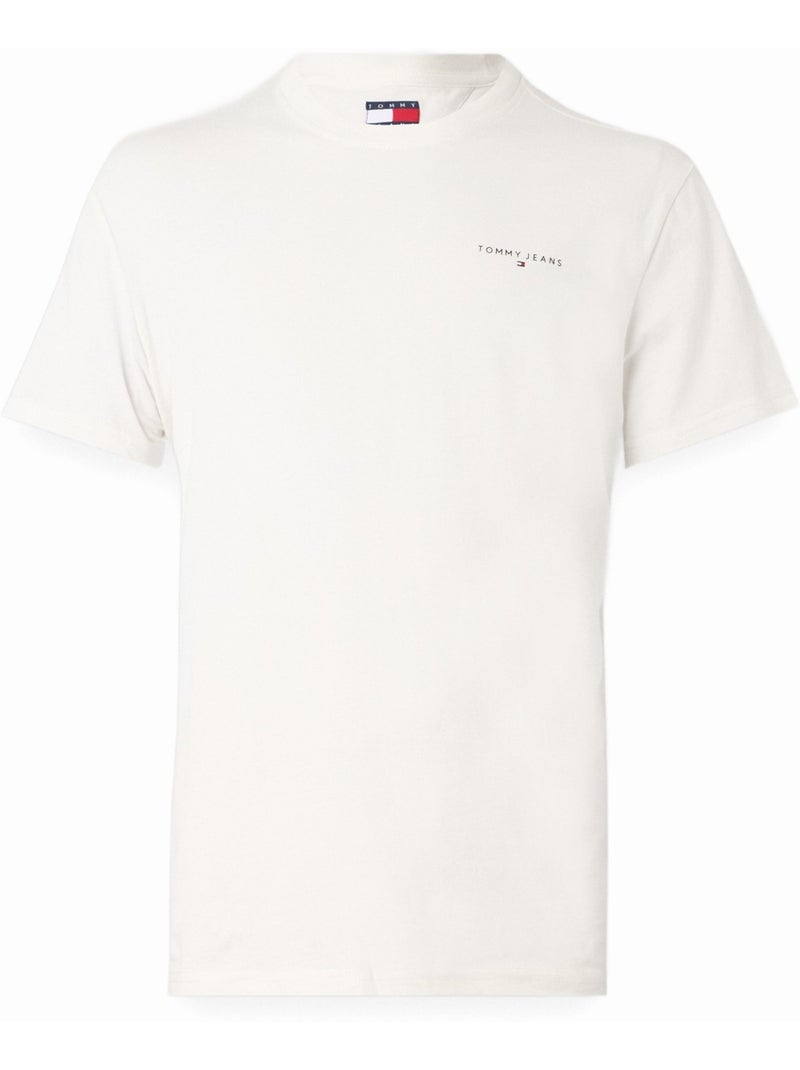 Camiseta de manga corta - Tommy jeans Crudo - Kiabi