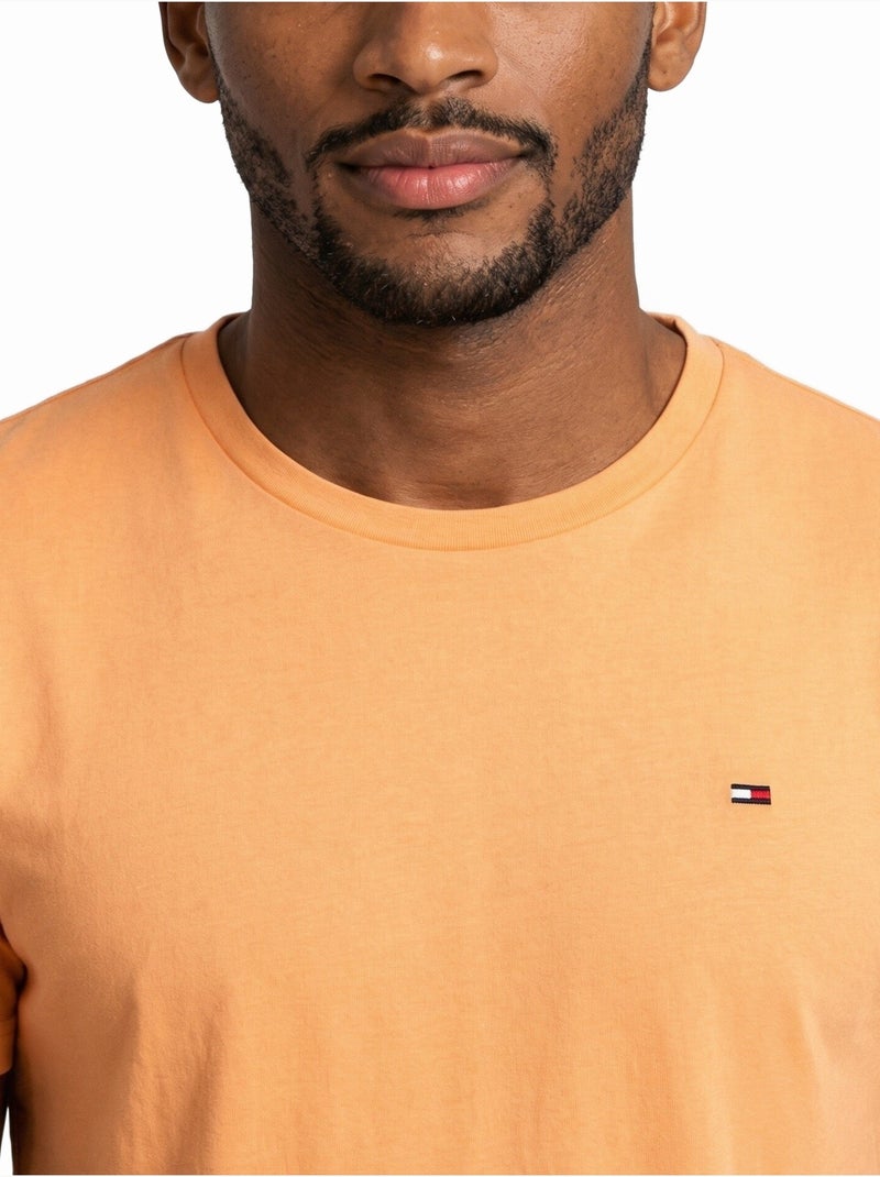 Camiseta de manga corta - Tommy jeans Naranja claro - Kiabi