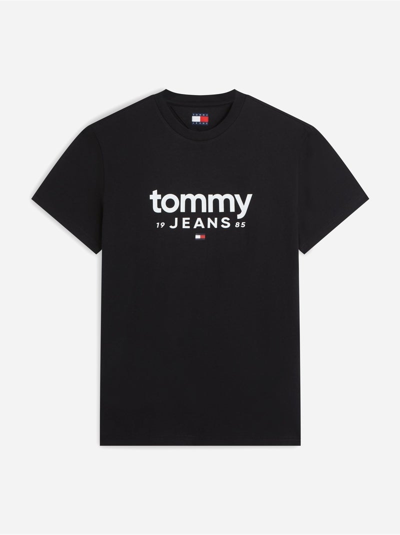 Camiseta de manga corta - Tommy jeans Negro - Kiabi