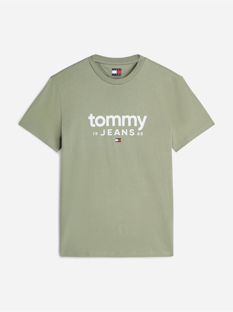 Camiseta de manga corta - Tommy jeans Verde - Kiabi