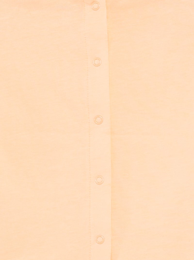 Camiseta de manga corta - Tough Cotton¿ NARANJA - Kiabi