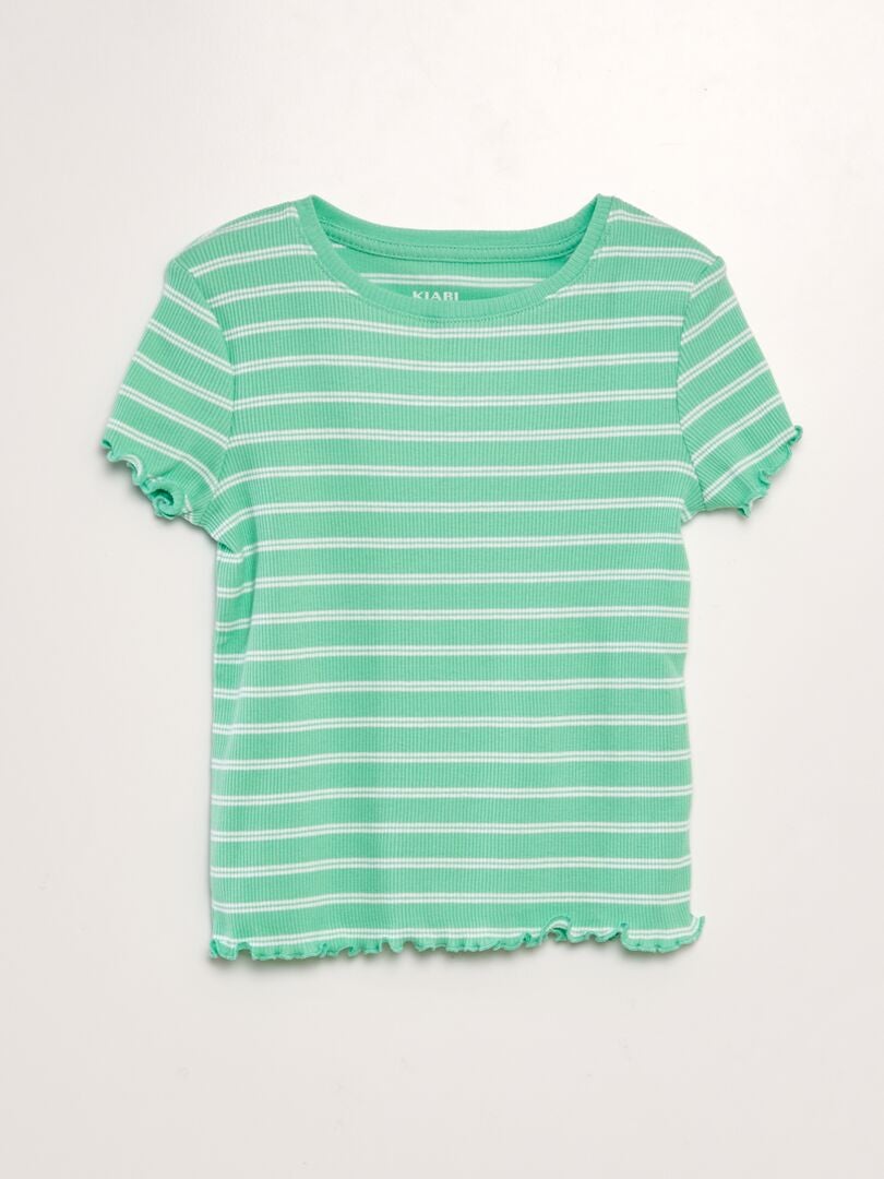 Camiseta verde niño kiabi sale