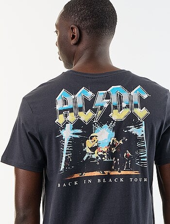 Camiseta de manga corta 'AC DC'