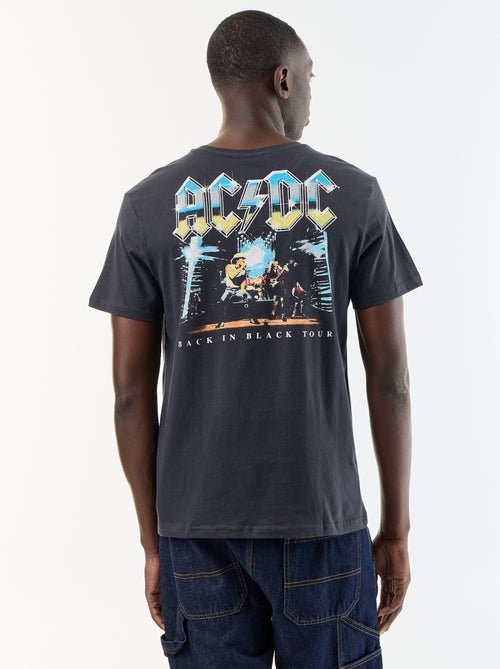 Camiseta de manga corta 'AC DC' - Kiabi Camiseta de manga corta 'AC DC' - Kiabi