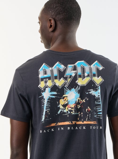 Camiseta de manga corta 'AC DC' - Kiabi Camiseta de manga corta 'AC DC' - Kiabi