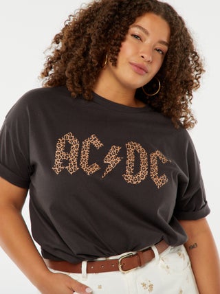 Camiseta de manga corta 'AC/DC'