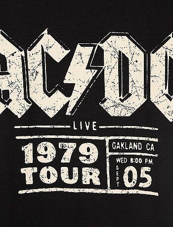 Camiseta de manga corta 'AC/DC'