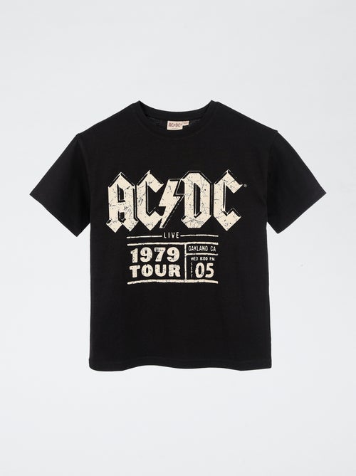 Camiseta de manga corta 'AC/DC' - Kiabi