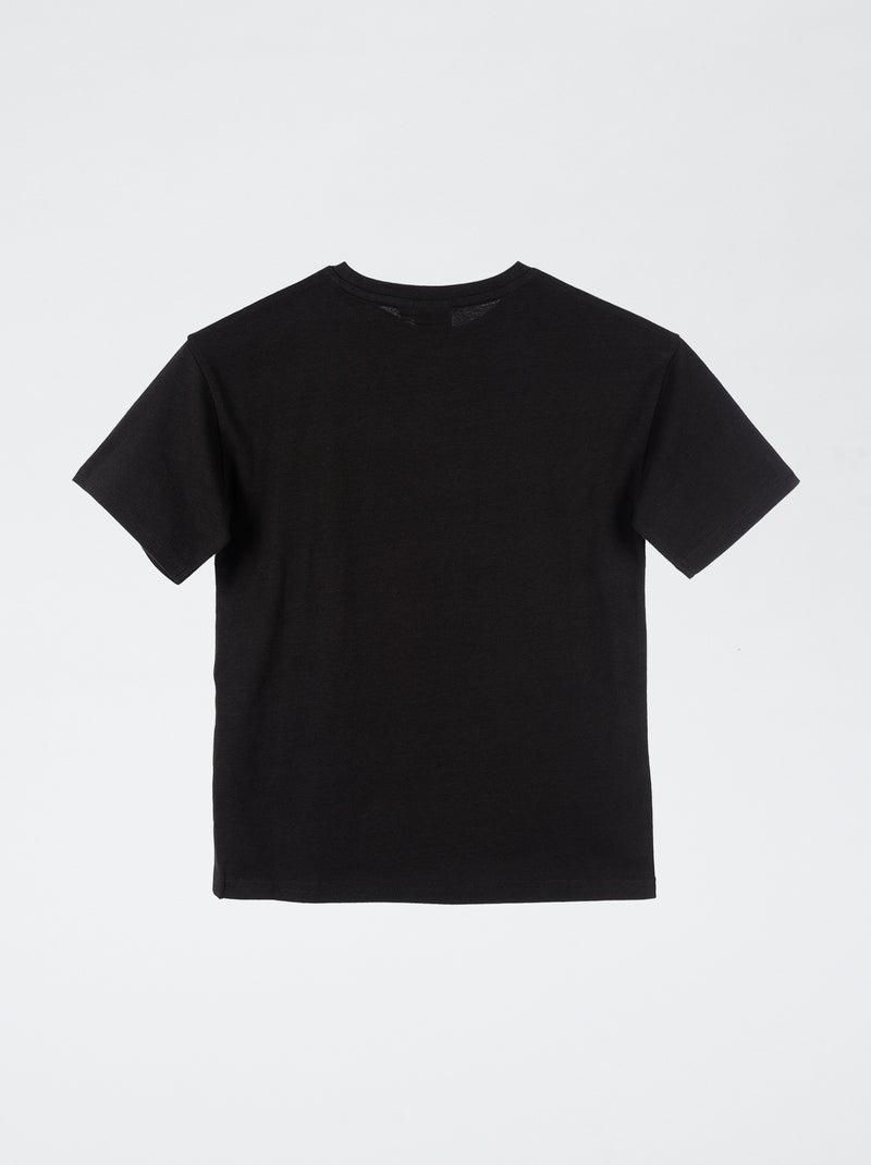 Camiseta de manga corta 'AC/DC' Negro - Kiabi
