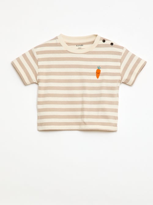 Camiseta de manga corta - Kiabi