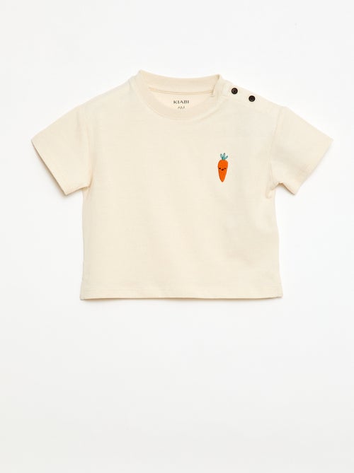 Camiseta de manga corta - Kiabi