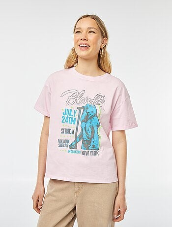 Camiseta de manga corta 'Blondie'