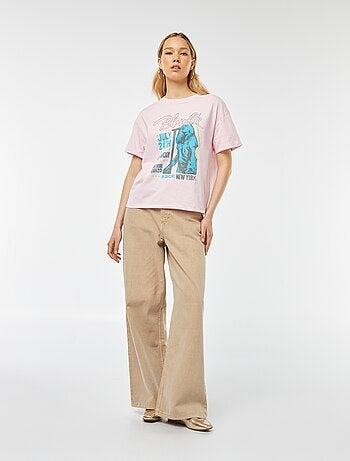 Camiseta de manga corta 'Blondie'