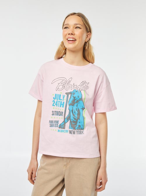 Camiseta de manga corta 'Blondie' - Kiabi
