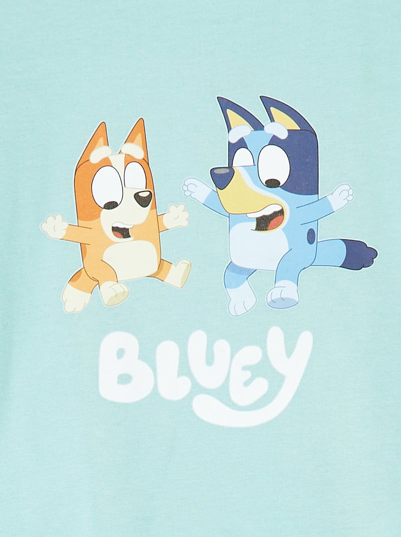 Camiseta de manga corta 'Bluey' AZUL - Kiabi