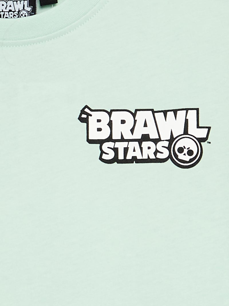 Camiseta de manga corta 'Brawl Stars' Verde - Kiabi
