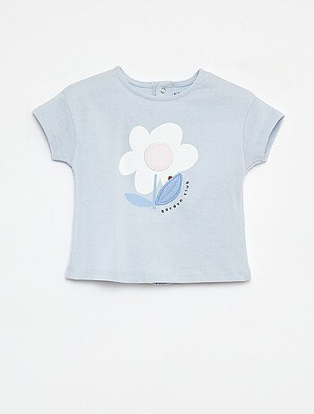 Camiseta de manga corta con animación